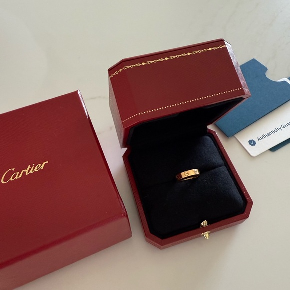 Cartier Jewelry - Small Cartier Yellow Gold Love Ring
